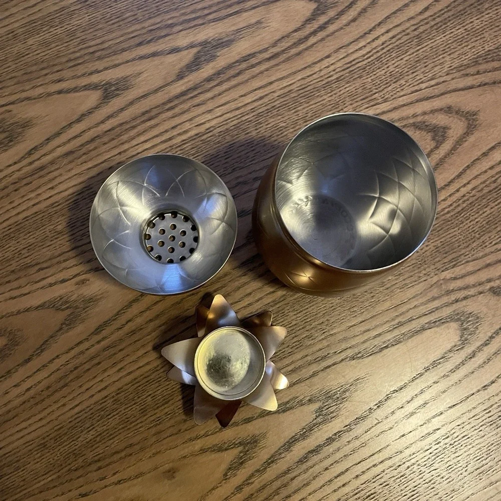 Pineapple Cocktail Shaker by Eco One‎ Silver One Int. Stainless Steel